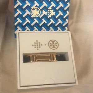 NIB Tory Burch Fitbit Flex Leather Bracelet